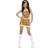Widmann Velvet Peace & Love Girl Costume