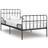 vidaXL Bed Frame with Slatted Base 95cm Sengeramme 90x200cm