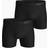 Björn Borg Solid Cotton Stretch Shorts 2-pack - Black Beauty