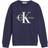 Calvin Klein Monogram Logo Sweatshirt - Peacoat