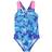 Speedo Disney Frozen Allover Swimsuit - Blue/Turquoise/Pink ( 807970C783-3)