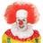 Widmann Clown Wig Red with vertex