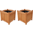 vidaXL Raised Beds Flower Box Plantekasse