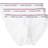 Tommy Hilfiger Men Elasticized Waist Solid Hip Briefs 3-pack - White