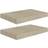 vidaXL 323827 Wall Shelf 40cm 2pcs