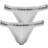 Calvin Klein Cotton Stretch Jock Strap 2-pack - White