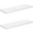 vidaXL Floating Vägghylla 80cm 2st
