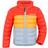 Didriksons Puff Jacket - Orange/Blue/Yellow Unisex