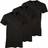 Calvin Klein 3 Pack Crew Neck T-Shirt - Black