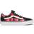 Vans Valentines Hearts Old Skool W - Black/Fuchsia Purple