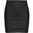 Only Leather Look Skirt - Black