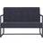 vidaXL 282162 Sofa 114cm 2 personers