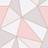 Fine Decor Apex Geometric Wallpaper Arredamento Oro rosa