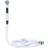 Gelia Bidet with Shower Holder (30100502) Vit, Krom