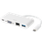 Deltaco USB C-USB A/RJ45/VGA/USB C Adapter