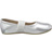 bisgaard Home Shoe Ballet Silver Unisex