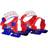 Nijdam Adjustable Skates With Double Rails Jr