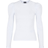 Pieces Anna Long Sleeved Blouse - Bright White