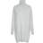 Vero Moda Rollneck Knitted Dress - Grey/Light Grey Melange