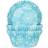 House of Marie Snow Crystals Muffinform 5 cm