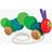 Rainbow Designs The Very Hungry Caterpillar Wooden Pull Along