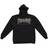 Thrasher Magazine Flame Logo Hoodie Unisex - Black/Black