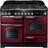 Rangemaster CDL110DFFCY/C Classic Deluxe 110cm Dual Fuel Red, Chrome