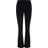 Vero Moda Kamma Flared Cotton Trousers - Black