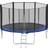 tectake Garfunky Trampoline 305cm + Safety Net + Ladder