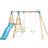 TP Toys Alaska Wooden Double Swing Set & Slide