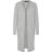 Vero Moda Doffy Long Open Cardigan - Light Grey Melange