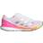 Adidas Adizero Boston 9 - Cloud White/Silver Metallic/Screaming Pink