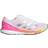 Adidas Adizero Boston 9 W - Cloud White/Silver Metallic/Screaming Pink