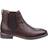 Cotswold Corsham Town Leather Pull On Ankle Boots - Donkerbruin