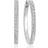 Sif Jakobs Ellera X-Grande Earrings - Silver/White