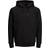 Jack & Jones Plain Hoodie - Black/Black