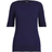 Lauren Ralph Lauren Cotton Boatneck Top - Lauren Navy