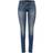 Only Coral Superlow Skinny Fit Jeans - Blue/Dark Blue Denim