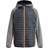 Jack & Jones Boy's Quilted Jacket - Grey/Grey Melange (12182303)