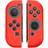 Teknikproffset Switch Joy-Con Controller Silicone Grip - Red