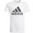 adidas Essentials Big Logo Tee - White/Black Unisex