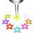 Koala Babycare Glass Markers Star Kitchenware 8pcs