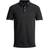 Jack & Jones Classic Polo Shirt - Grey/Dark Grey Melange