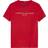 Tommy Hilfiger Boy's Essential 1985 Logo T-shirt - Deep Crimson (KB0KB05844-XNL)