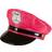 Widmann Police Hat Neon Light Red