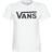 Vans Camiseta 'WM FLYING V CREW' - Negro/Blanco