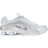 Nike Shox R4 White Metallic Silver Men's