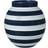 Holmegaard Omaggio Nuovo Dark Blue Vas 21.7cm