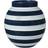 Holmegaard Omaggio Nuovo Dark Blue Vase 21.7cm