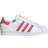 Adidas Superstar W - Cloud White/Crew Red/Matte Silver